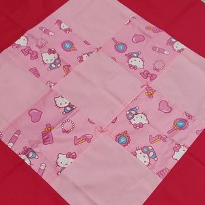 Hello Kitty Hand Made Quilt NWOT